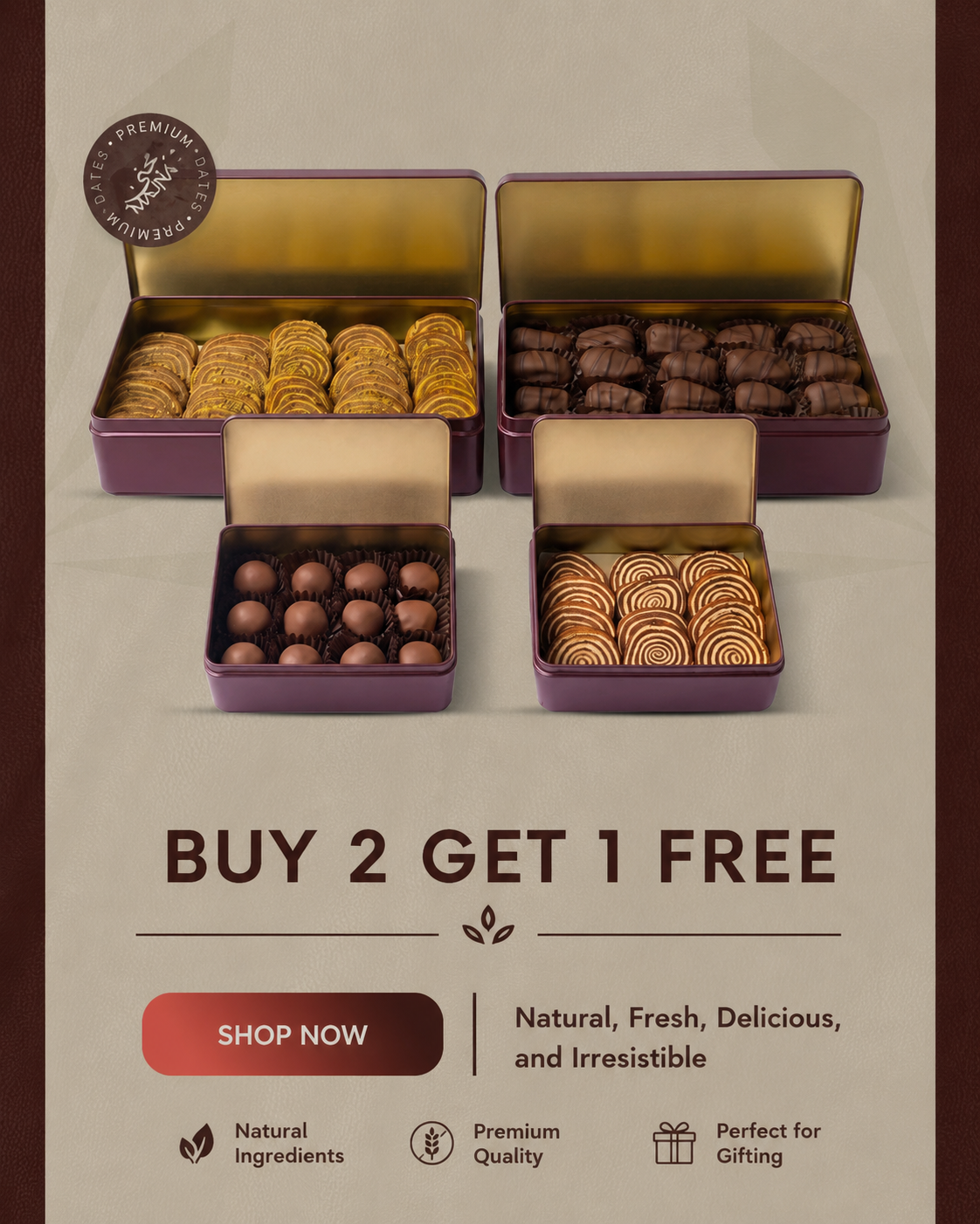 BUY 2 GET 1 FREE
